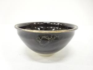 橋本紫雲造　天目　茶碗